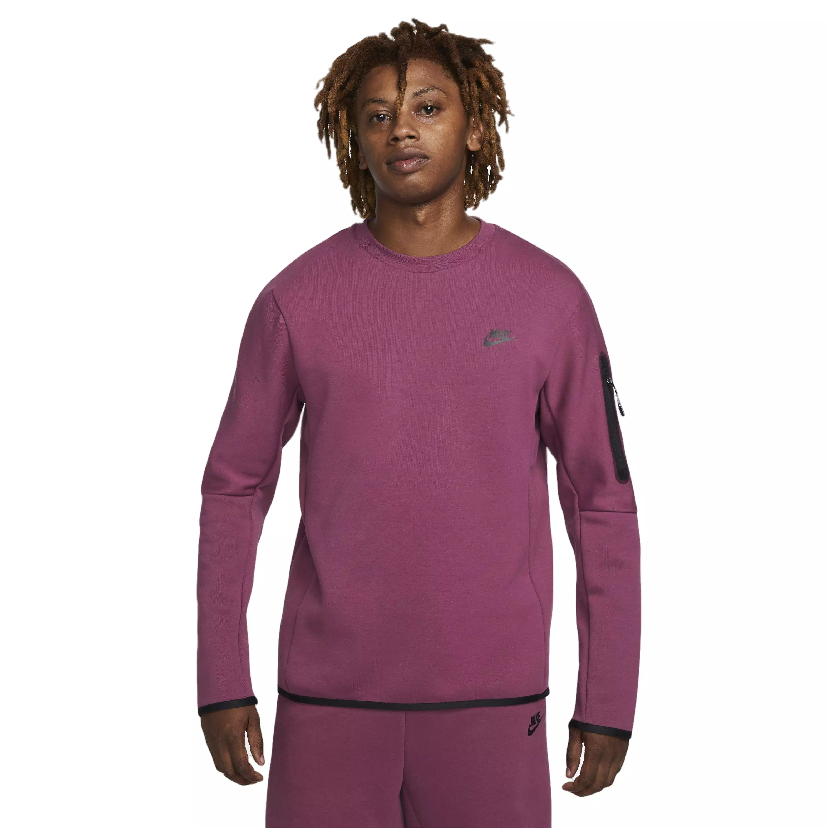 Nike tech fleece crew sweatshirt sales